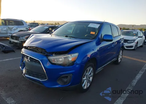 2015 Mitsubishi Outlander Sport Es from USA, damaged, VIN 4A4AP3AW9FE047391
